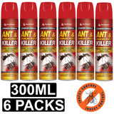 6X PestShield Ant & Crawling Killer Spray 300ml Pest Control