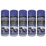 5X Auto Extreme Blue Spray Paint 400ml Spray Paint
