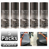 5X Auto Extreme Bumper & Trim Black Spray Paint 400ml Spray Paint