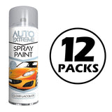 12X Auto Extreme Clear Lacquer Spray Paint 250ml Spray Paint