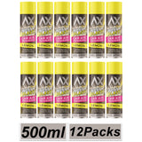 Auto Extreme lemon car air freshener spray pack of 12, each 500ml for a fresh car interior