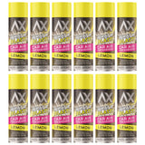 Auto Extreme lemon car air freshener spray pack of twelve for refreshing car interiors