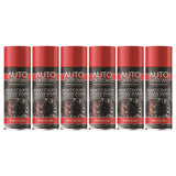 Auto Extreme red brake caliper spray paint set of six cans for automotive touch-ups