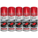 5X Auto Extreme Red Primer Paint 250ml Spray Paint