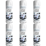 6X Auto Extreme Paint Silver Spray Paint 250ml Spray Paint