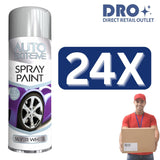 Auto Extreme Silver Wheel Spray Paint in a can, ideal for achieving a perfect finish on car wheels