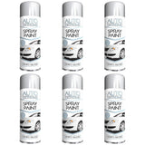 6X Auto Extreme White Gloss Spray Paint 250ml Spray Paint