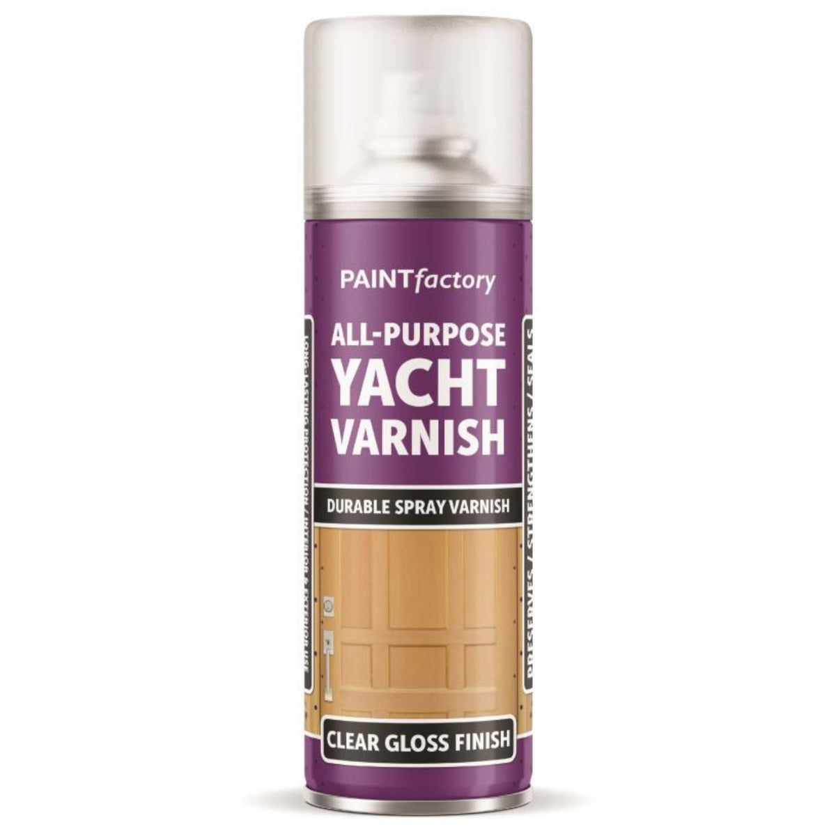 Clear Yacht Varnish Spray 250ml