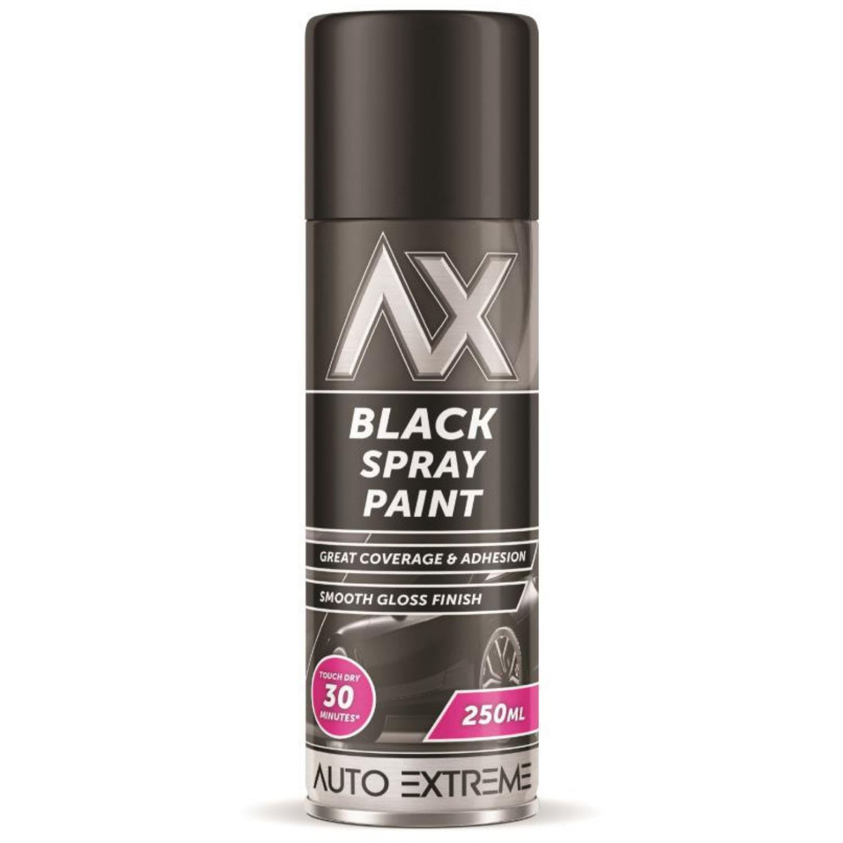 Auto Extreme Black Gloss Spray Paint 250ml