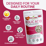 Folic Acid 400mcg - 120 Tablets Folic Acid
