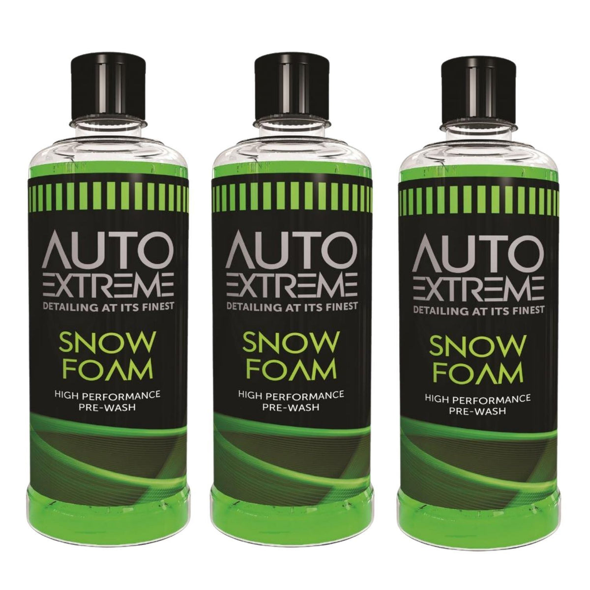 3X - Auto Extreme Snow Foam Bottle Pre Wash 800ml