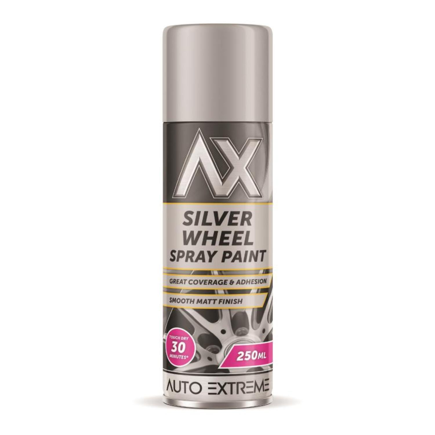 Auto Extreme Silver Wheel Spray Paint 250ml