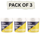 3X All Purpose  Filler White Smooth  For Gap Walls Interior Exterior Use 470g
