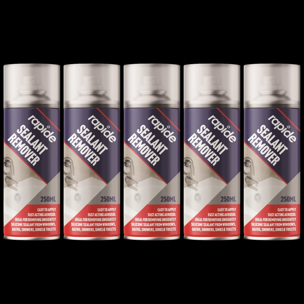 5X Silicone Sealant Remover Spray 250ml