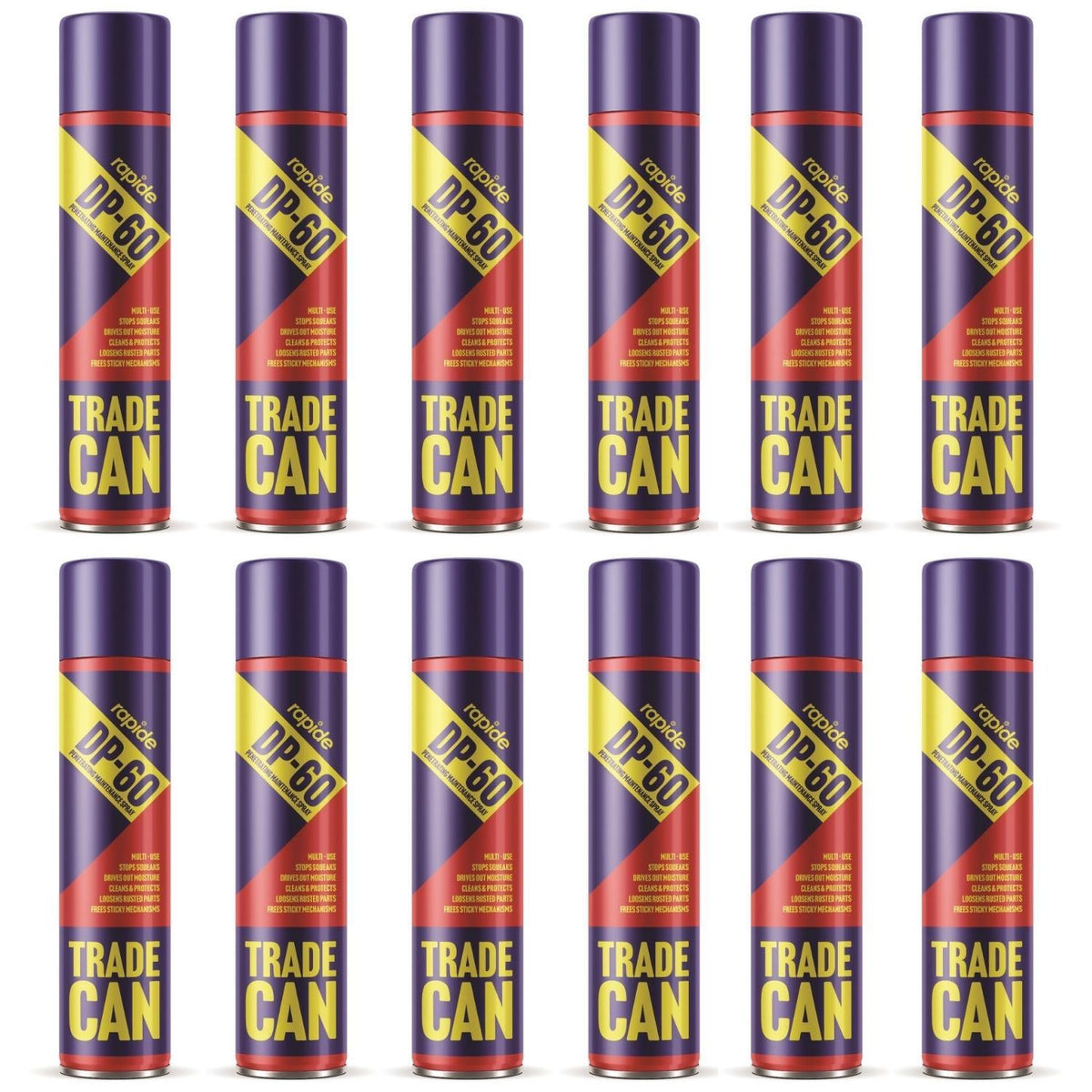 12X - Rapide Dp-60 Maintenance Spray Mega Can 750ml
