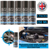 5X Auto Extreme Engine Start Spray 250ml