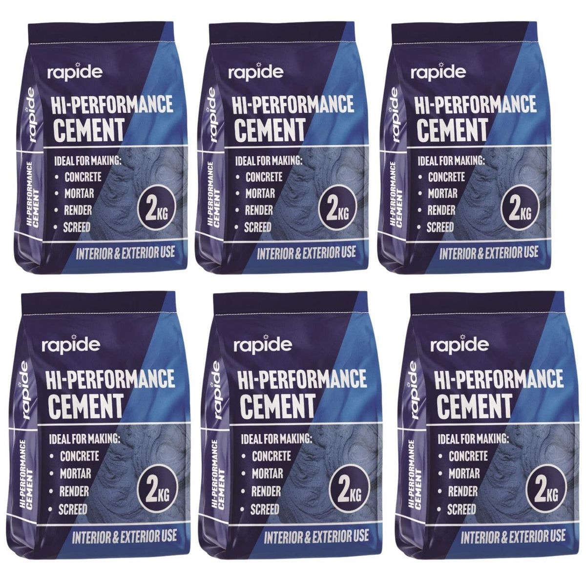 6X - Rapide Hi-Performance Cement 2Kg