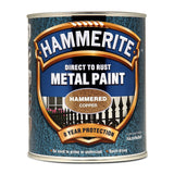 Hammerite Hammered Copper Paint 750ml With 1" Paint Brush