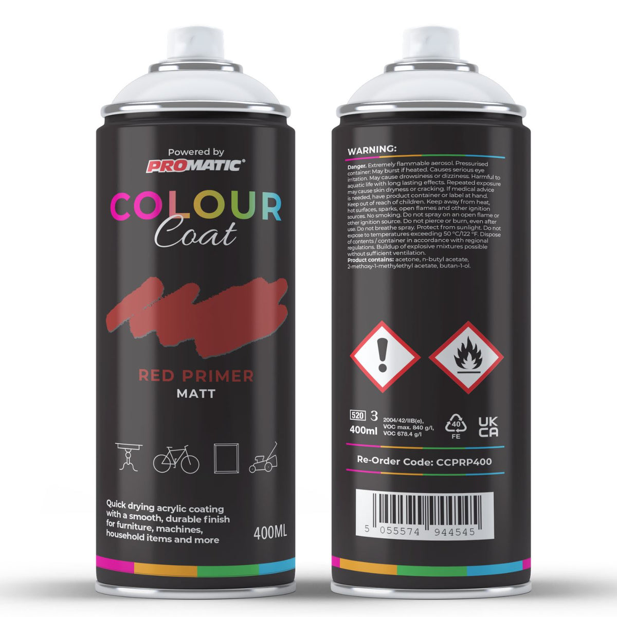 Red Primer Matt Spray Paint 400ml