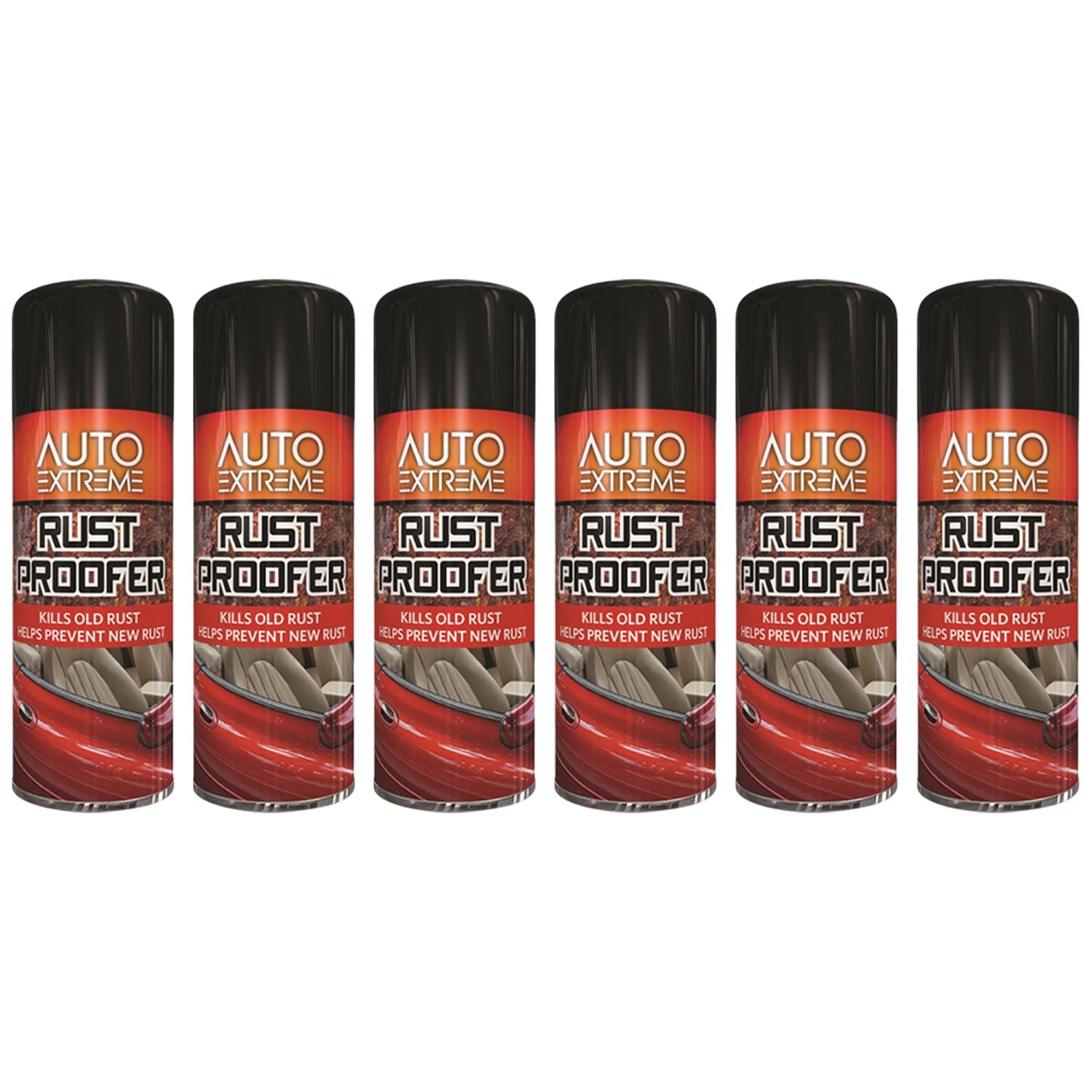 6X - Rust Proofer Spray 400ml Rust Proofer