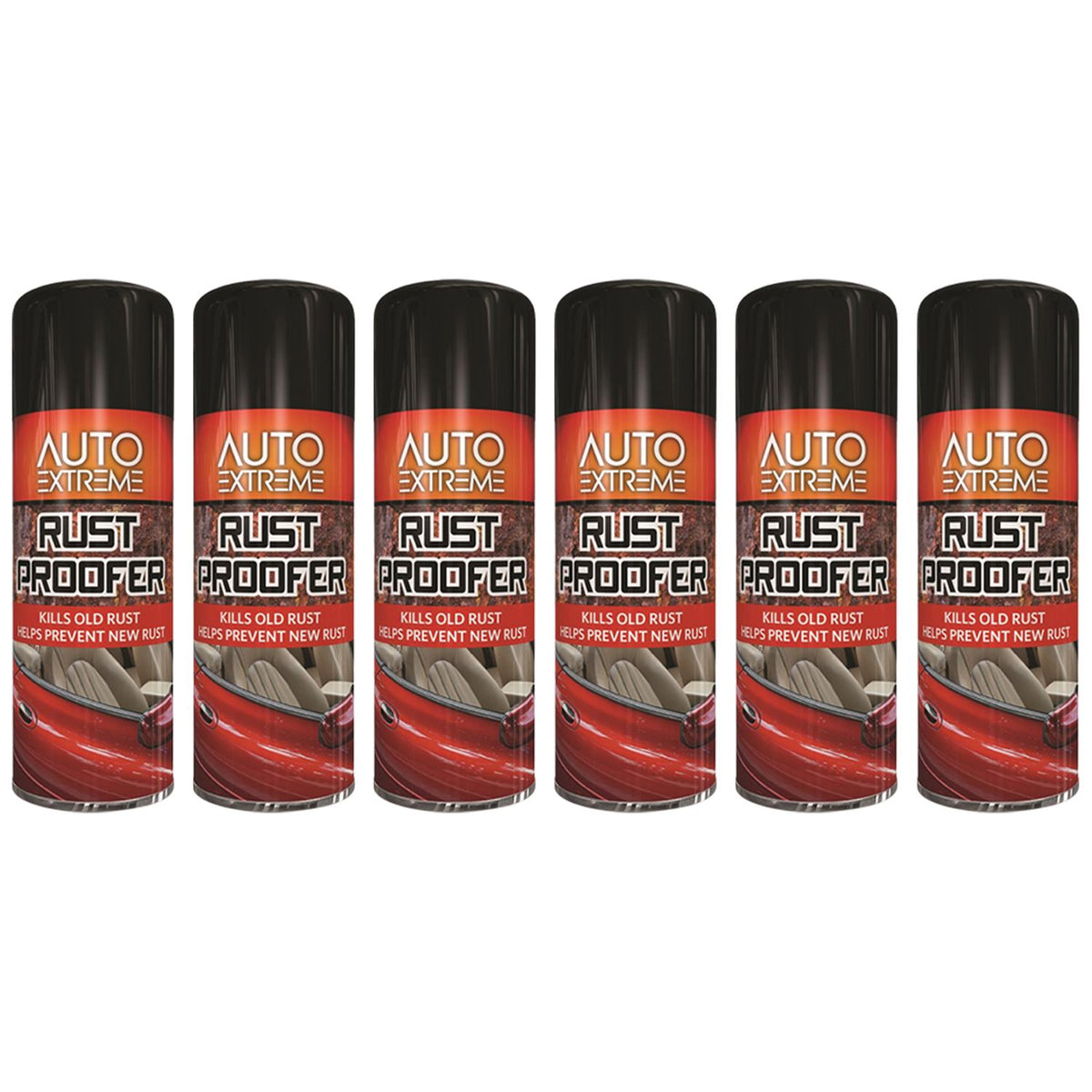 6X - Rust Proofer Spray 400ml Rust Proofer