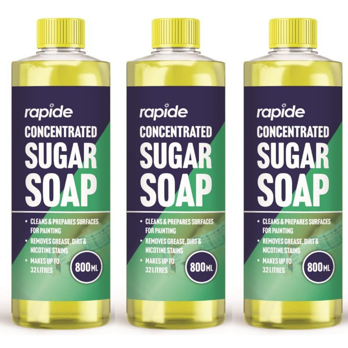 3X - Rapide Concentrated Sugar Soap 800ml