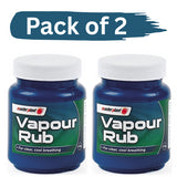 2X Masterplast Vapour Rub Congestion Relief Chest Rub Menthol Eucalyptus 100g