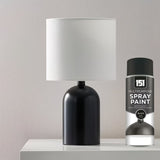 4X 151 Black Satin Spray Paint 400ml