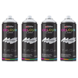4X Clear Coat Clear Satin Spray 400ml