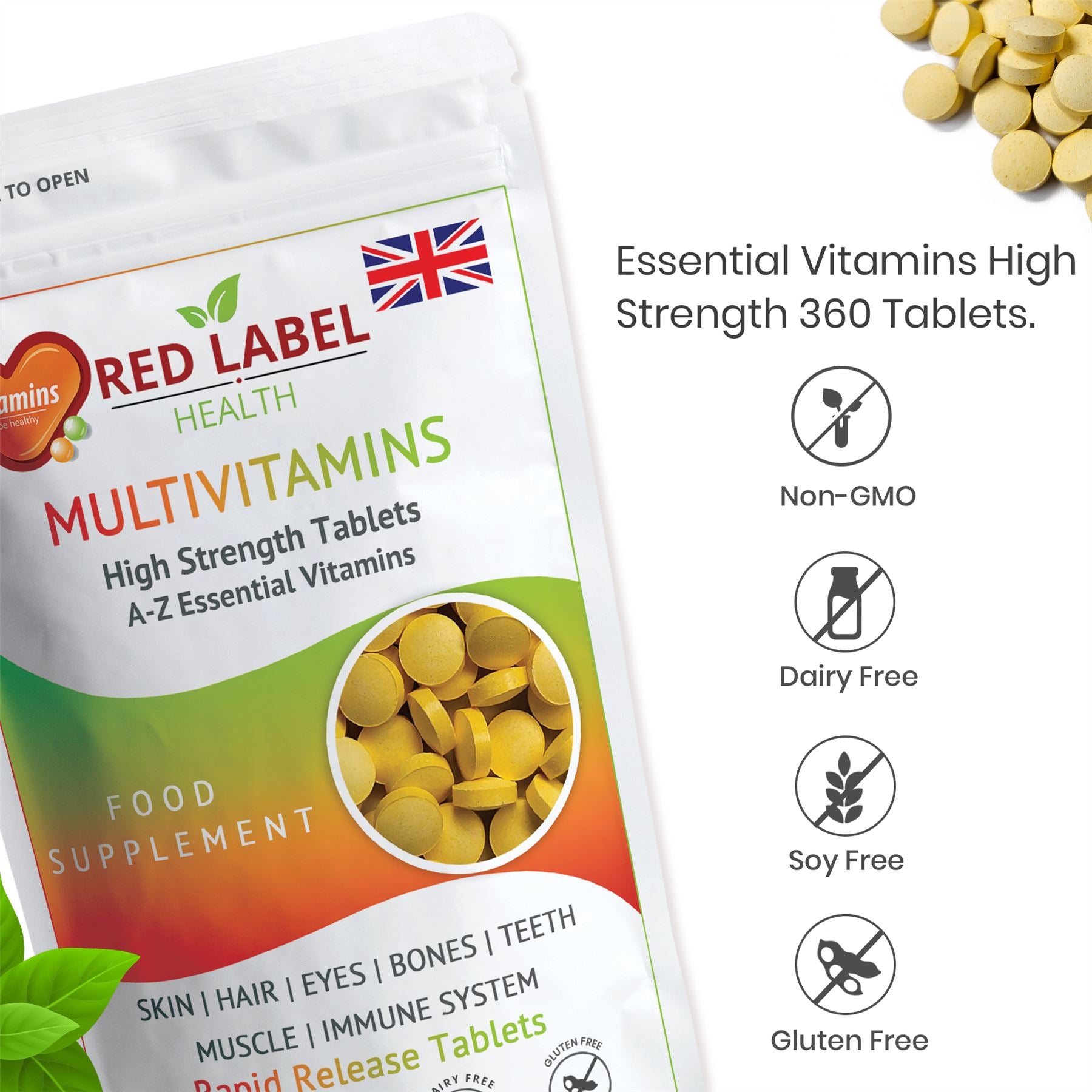 Multi Vitamins - 180 Tablets Multivitamins