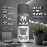 12X - Paint Factory Real Feel Grey 400ml Textured Spray Paint