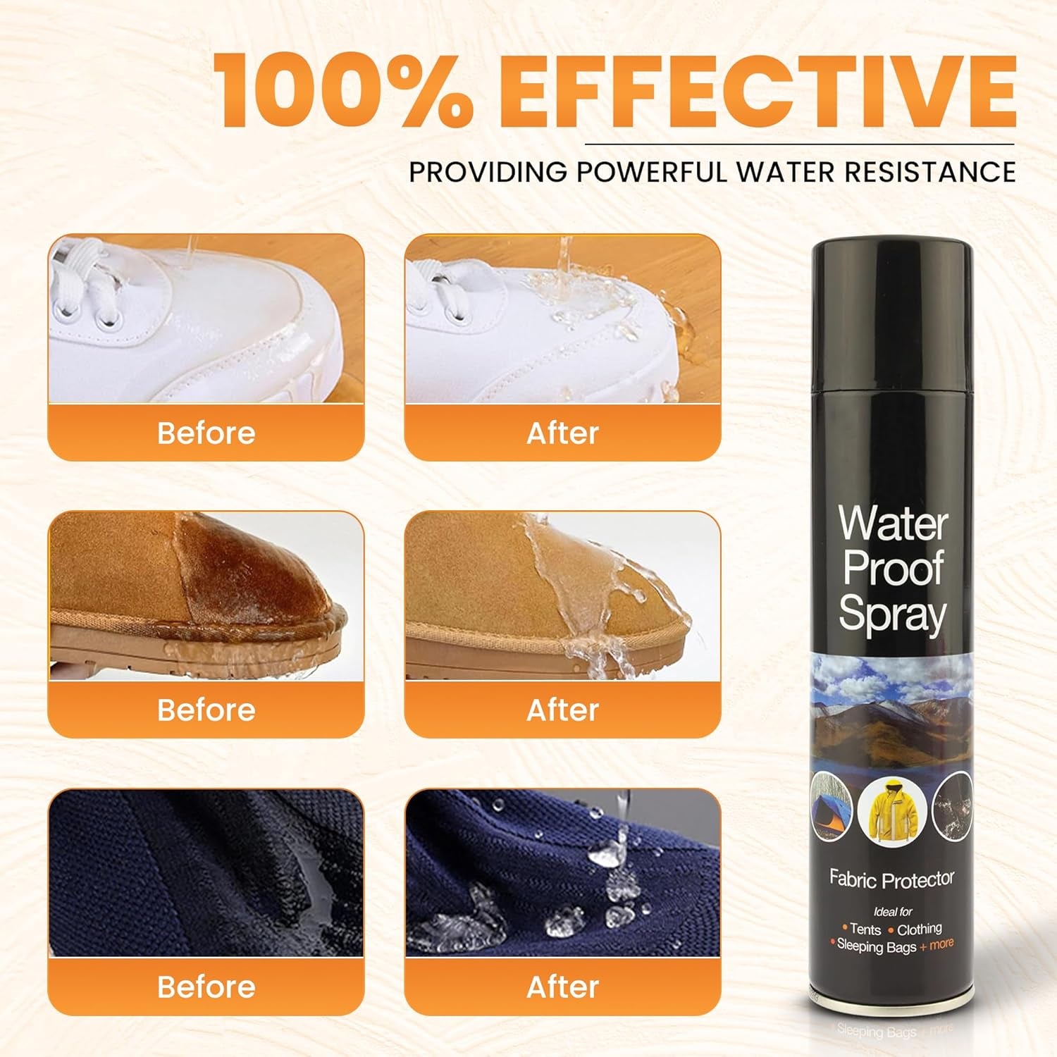 2X Waterproof Spray 300ml Waterproof Spray