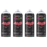 4X Wild Rose RAL 3017 Gloss Spray Paint 400ml