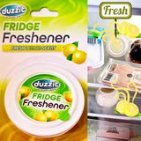 5X Duzzit Fresh Lemon Scented Oval Fridge Freshener