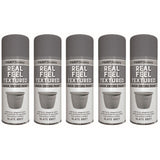 5X - Paint Factory Real Feel Grey 400ml Textured Spray Paint