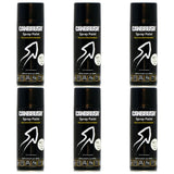 Canbrush high temperature black spray paint cans set with non crack and petrol resistant formula