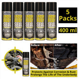 5X Underbody Seal Black Spray 400ml Spray Paint