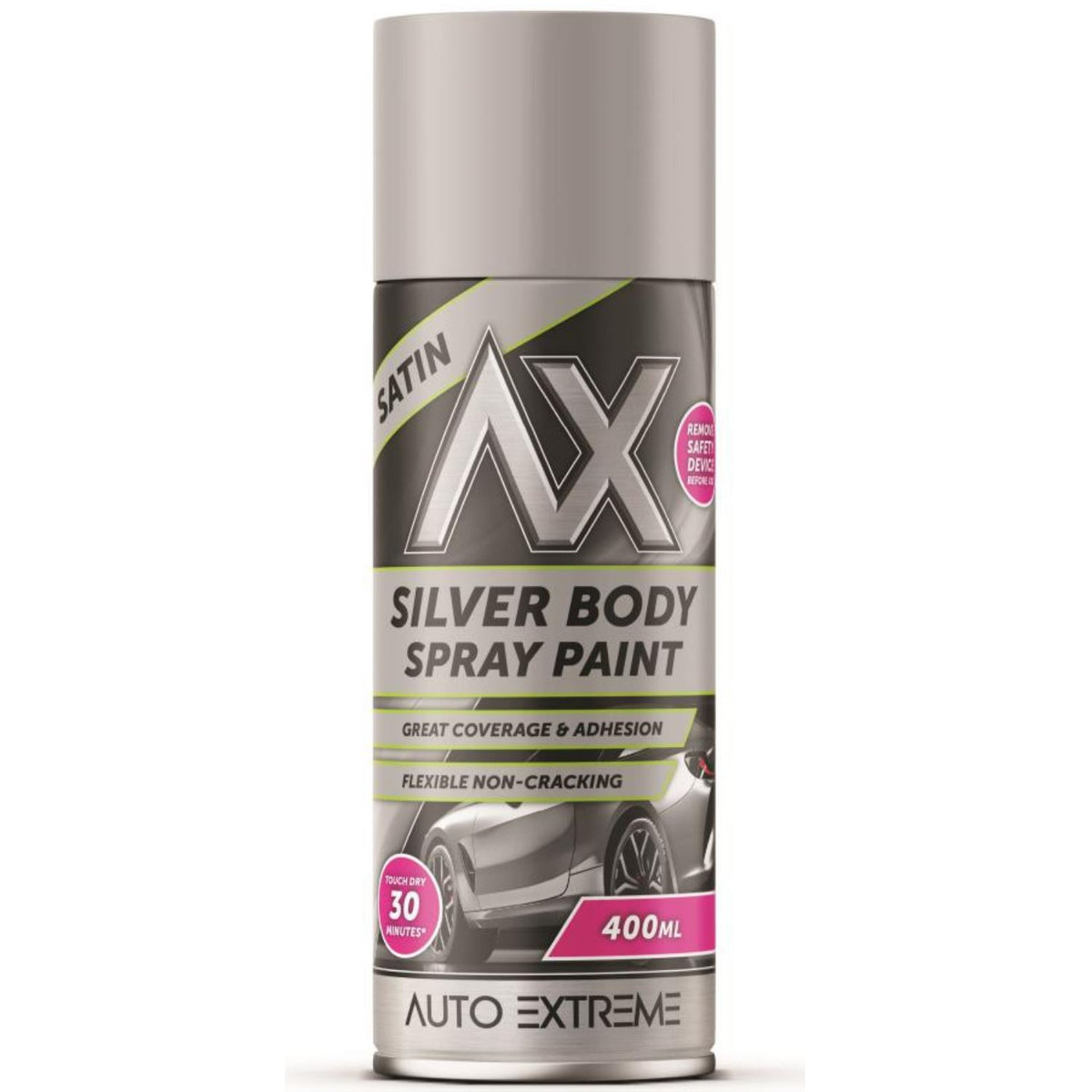Auto Extreme Silver Spray Paint 400ml