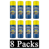 8X Hammerite Smooth Yellow Spray Paint 400ml Spray Paint