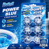 1X - Duzzit Power Blue Toilet Block 6 Pack
