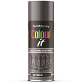 Paint Factory Paintgun Grey Metallic Spray Paint 400ml