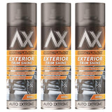 3X - Bring it Black Exterior Trim Shine Spray 500ml Spray Paint
