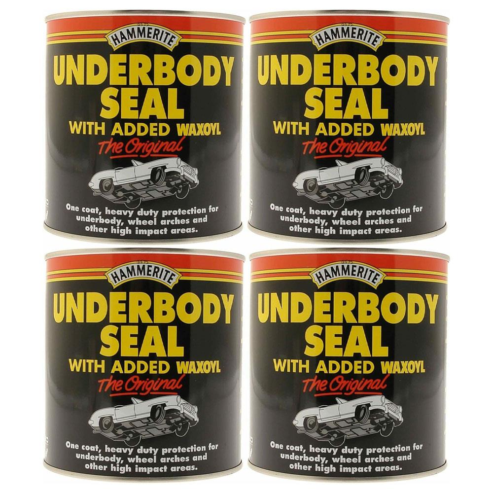 4X Hammerite Underbody Seal 500ml