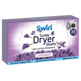 1X - Swirl Tumble Dryer Sheets Lavender 35Pk