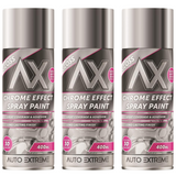 3X Auto Extreme Chrome Paint 400ml
