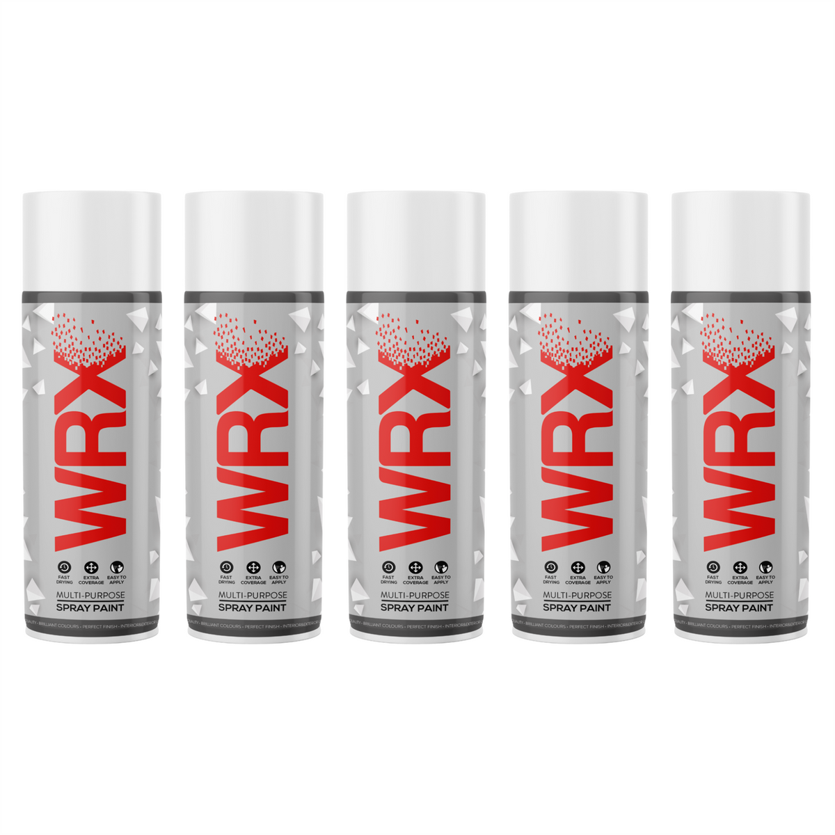5X WRX Beige Spray Paint 400ml
