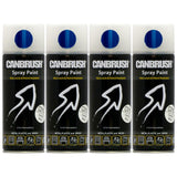 4X Canbrush C015 Candy Blue Spray Paint 400ml