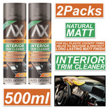 2X - Bring it Black Matt Interior Trim Cleaner Spray 500ml Spray Paint