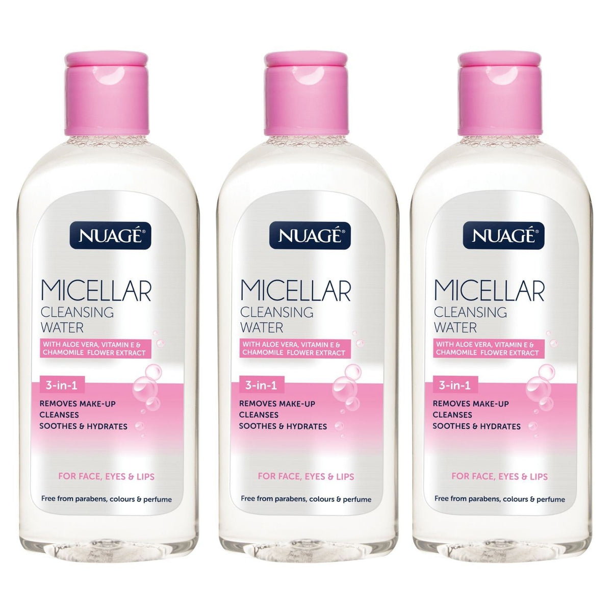 3X - Nuage Micellar Cleansing Water 200ml