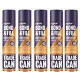 5X - Rapide Expanding Foam Pu Bond And Fill Spray 750ml